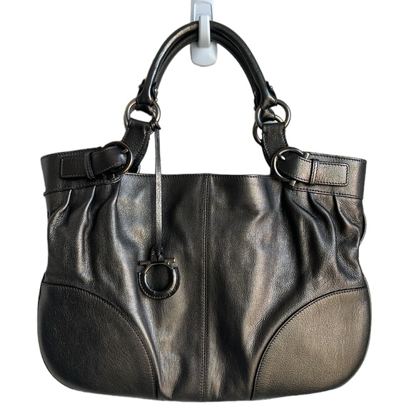 Salvatore Ferragamo Handbags - Salvatore Ferragamo Hobo Handle Leather bag